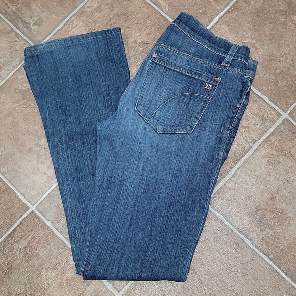 Joe's Rocker Fit Maribeli Wash Designer Jeans Retro HTF Size 26 x 31 Inseam - Picture 1 of 11